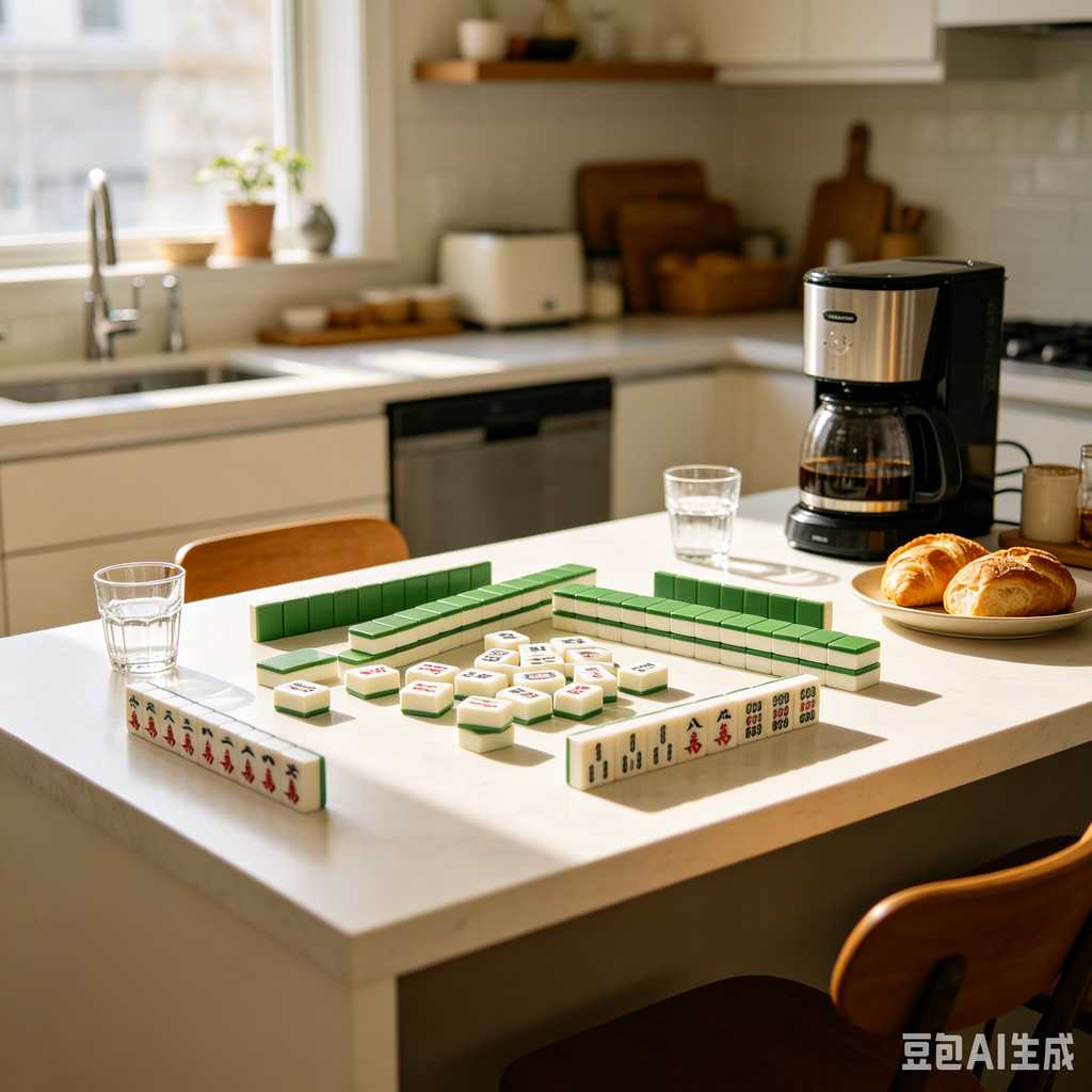 wear resistant print mahjong set